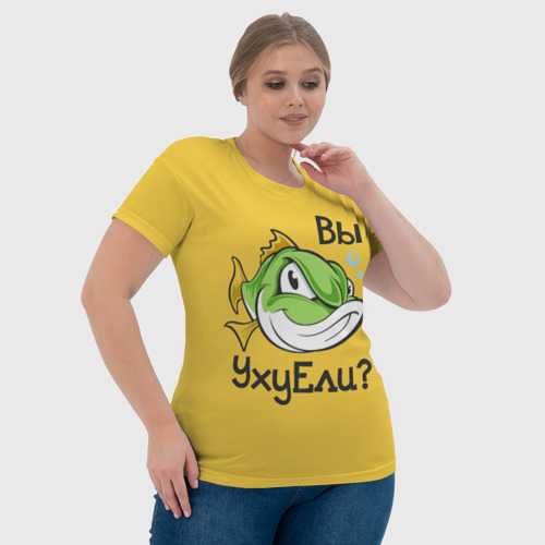 Женская футболка 3D с принтом Вы Уху Ели? (Рыба), фото #4
