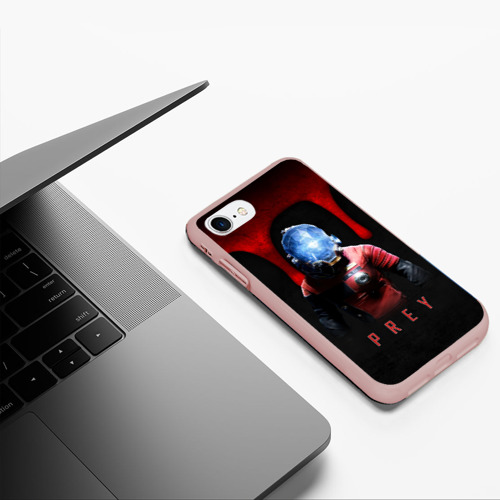 Чехол для iPhone 7/8 матовый с принтом Prey Dark blood, фото #5