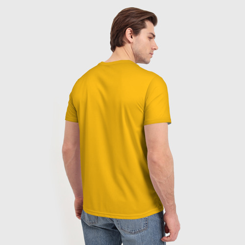 Мужская футболка 3D с принтом Флорида США 3D, вид сзади #2