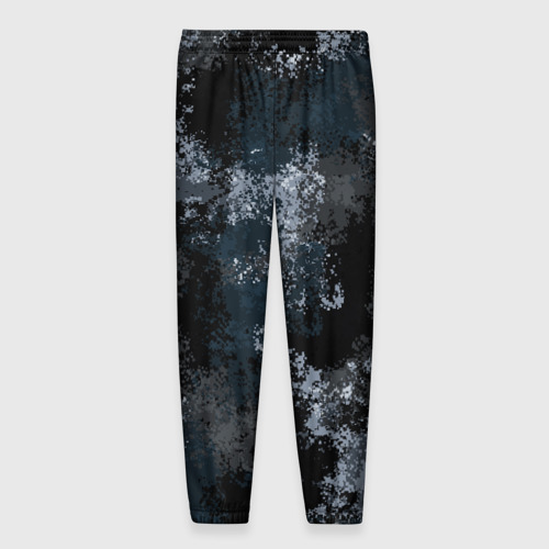 Мужские брюки 3D с принтом Камуфляж ночной Ниндзя, вид сзади #1