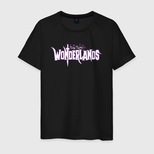 Мужская футболка с принтом Tiny Tinas Wonderlands logo, вид спереди #2