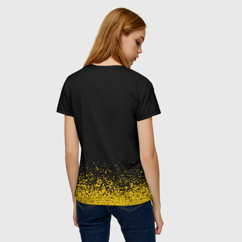 Женская футболка 3D с принтом Фредди и Компания, вид сзади #2