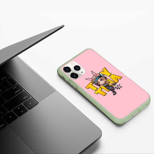 Чехол для iPhone 11 Pro матовый с принтом Чиби Тина | Tiny Tina's, фото #5