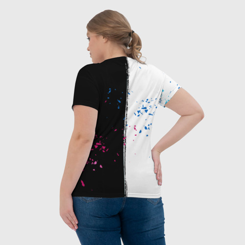 Женская футболка 3D с принтом Мемуары Ванитаса, вид сзади #2