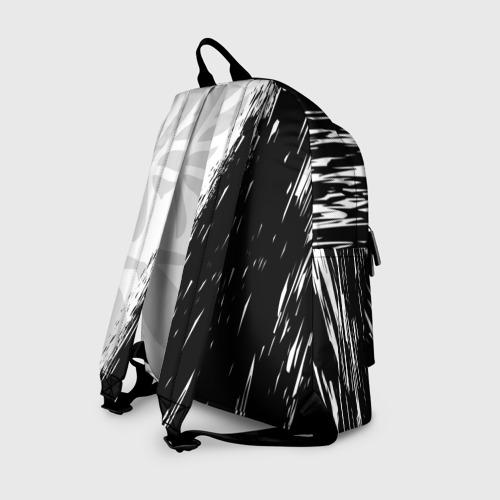 Рюкзак 3D с принтом WALHALLA TEAM LOGO BLACK ТОКИЙСКИЕ МСТИТЕЛИ, вид сзади #1
