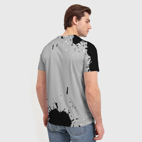 Мужская футболка 3D с принтом Motorhead, вид сзади #2