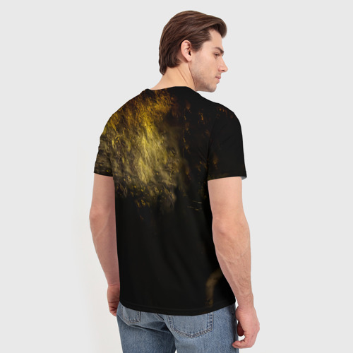 Мужская футболка 3D с принтом College EP - Radiohead, вид сзади #2