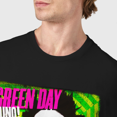 Мужская футболка хлопок с принтом Green Day Грин Дэй постер, фото #4