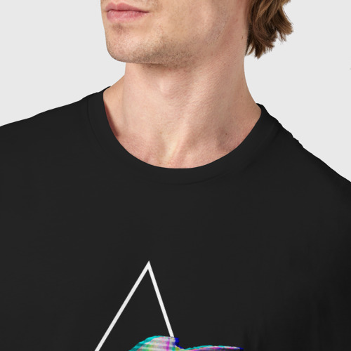 Мужская футболка хлопок с принтом Erased Art, фото #4
