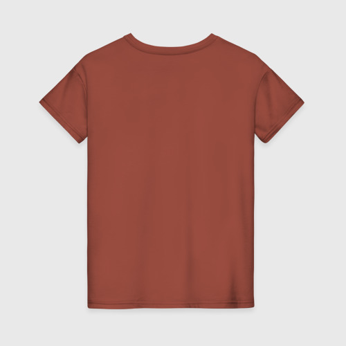 Женская футболка с принтом Инна, значение имени, вид сзади #1