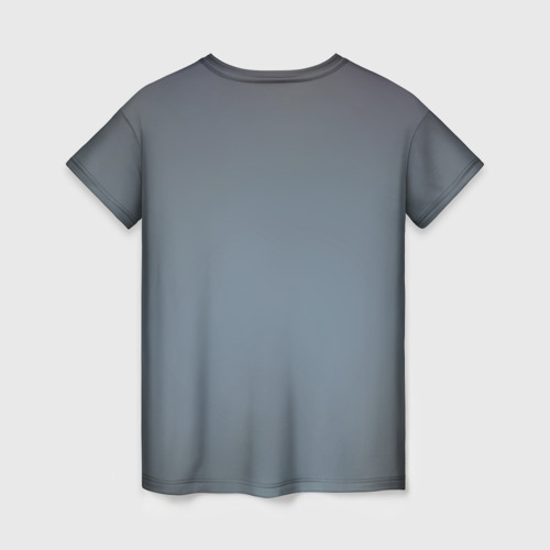 Женская 3D футболка с принтом ДОРА - MISS, вид сзади #1
