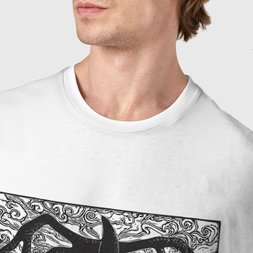Мужская футболка хлопок с принтом Истязатель Разума - Монстр Паук Stranger Things, фото #4