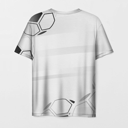 Мужская 3D футболка с принтом Sevilla Football Club Number 1 Legendary, вид сзади #1