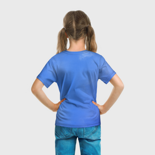 Детская футболка 3D с принтом Мои поющие монстры, вид сзади #2