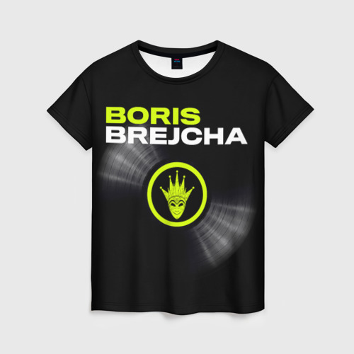Женская футболка 3D с принтом Boris Brejcha, вид спереди #2