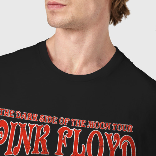 Мужская футболка хлопок с принтом Pynk Floyd Пинк флойд, фото #4