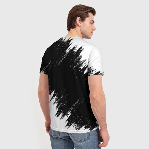 Мужская 3D футболка с принтом Толян офигенный как ни крути, вид сзади #2