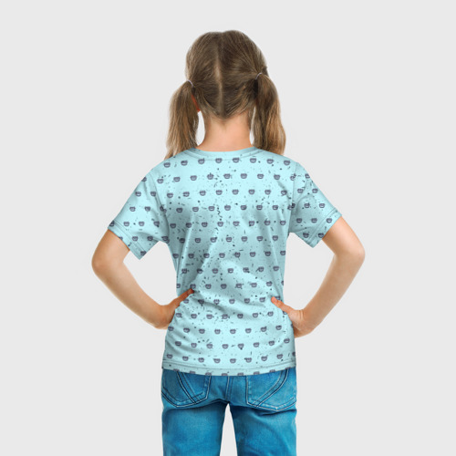 Детская футболка 3D с принтом My Singing Monsters - Гуджуб, вид сзади #2