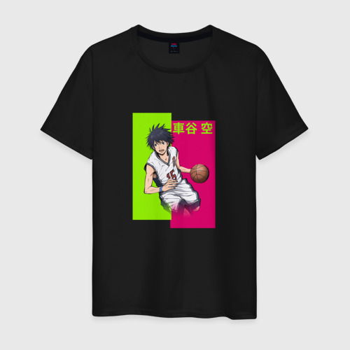 Мужская футболка хлопок с принтом Sora Kurumatani, вид спереди #2