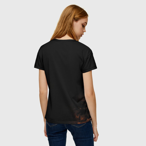Женская футболка 3D с принтом Дом Дракона Принц Деймон Таргариен, вид сзади #2