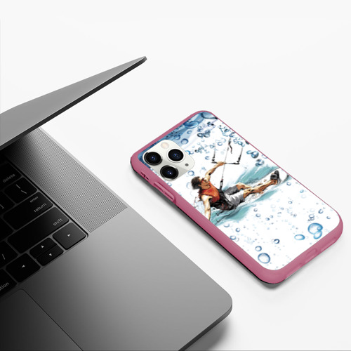 Чехол для iPhone 11 Pro матовый с принтом Экстремальный поток, фото #5