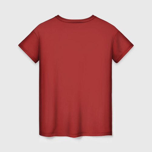 Женская футболка 3D с принтом Красавчик Уильям Мориарти, вид сзади #1