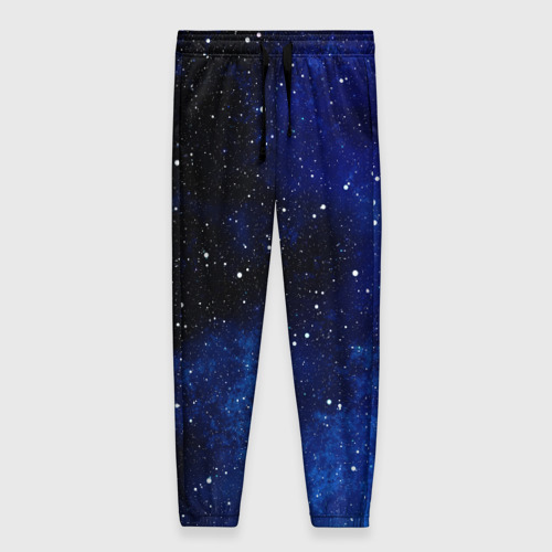 Женские брюки 3D с принтом Чистое звездное небо, вид спереди #2