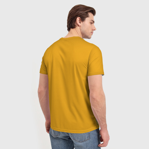 Мужская 3D футболка с принтом Ребекка из Киберпанка, вид сзади #2