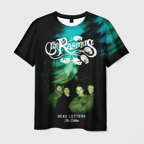 Мужская футболка 3D с принтом Dead Letters - The Rasmus, вид спереди #2