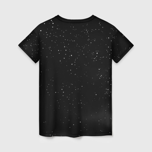 Женская футболка 3D с принтом Вера НАСА космос, вид сзади #1