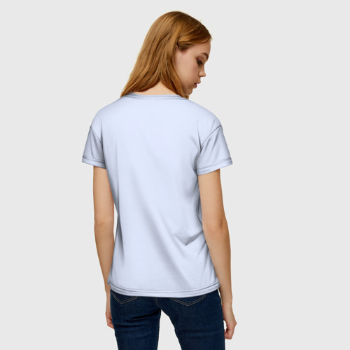 Женская 3D футболка с принтом Сузуне Хорикита, вид сзади #2