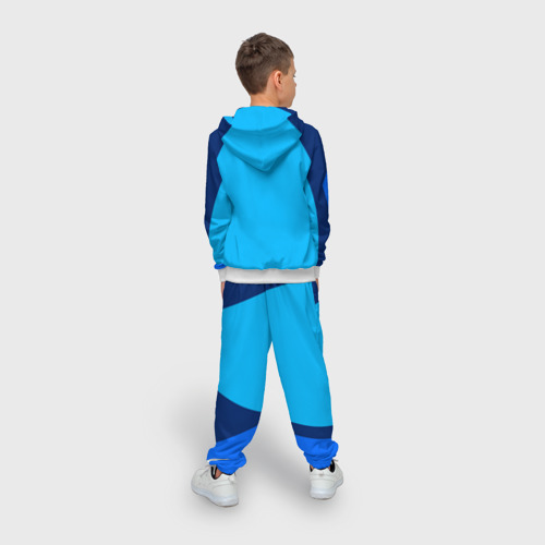 Детский 3D костюм с принтом Спортик из 90х firm, вид сзади #2