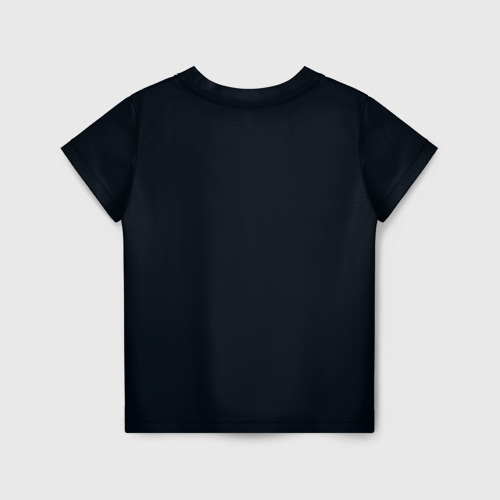 Детская 3D футболка с принтом Wednesday addams 2022, вид сзади #1