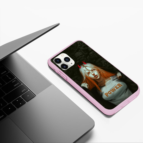 Чехол для iPhone 11 Pro Max матовый с принтом Power - Anime Chainsaw Man, фото #5