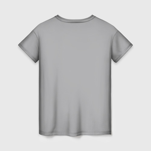 Женская футболка 3D с принтом Папильон, вид сзади #1