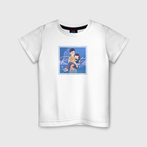 Детская футболка хлопок с принтом Дорама Начало: арт, вид спереди #2
