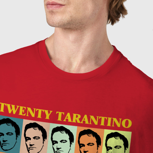 Мужская футболка хлопок с принтом Twenty Tarantino, фото #4
