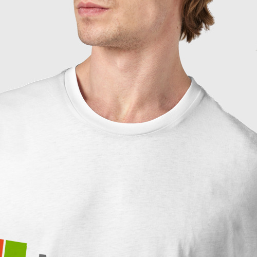 Мужская футболка хлопок с принтом Micropenis, фото #4